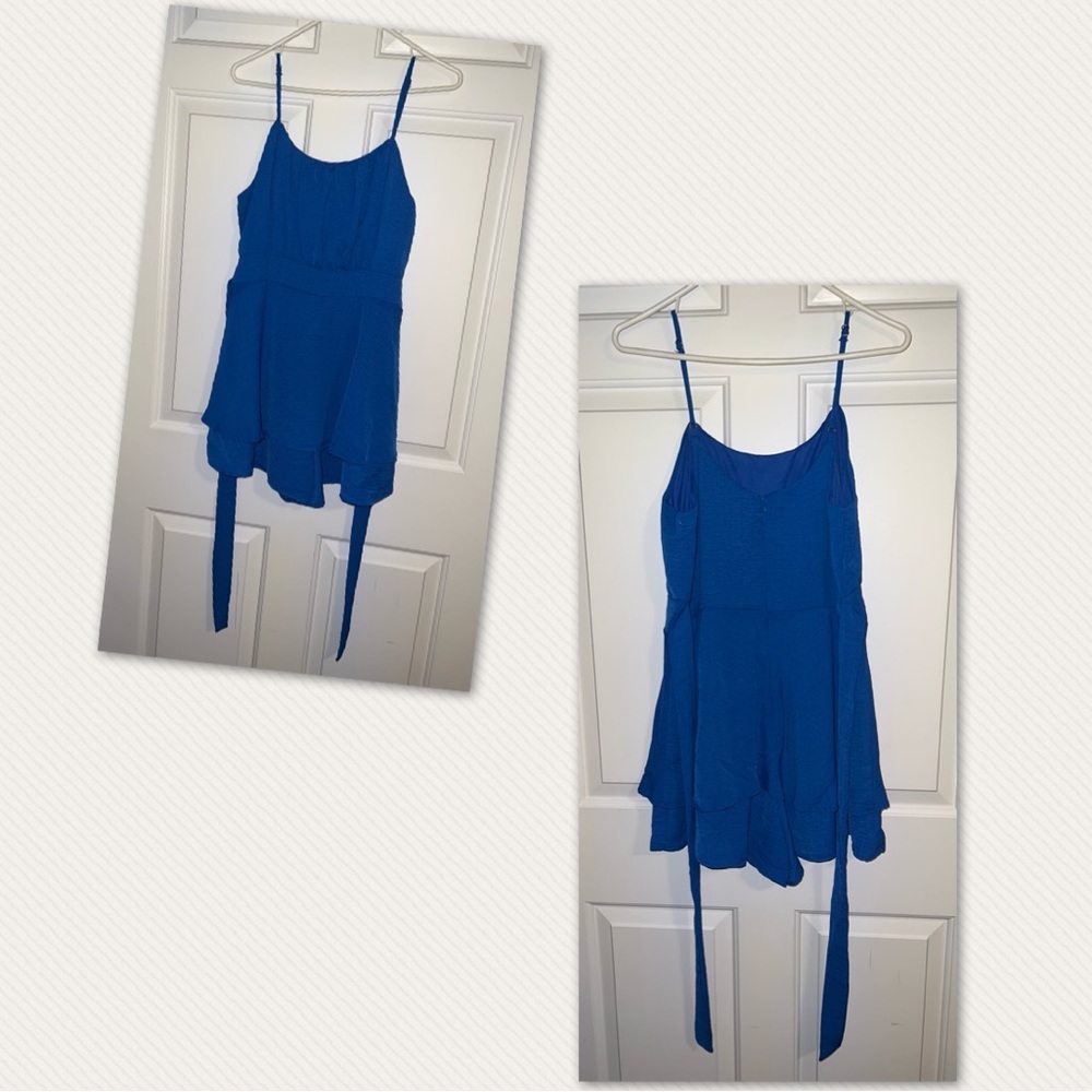 Blue Romper